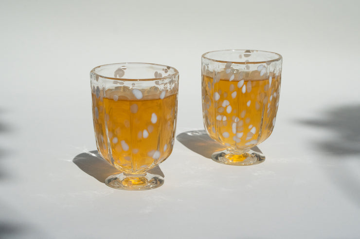 Speckled Broc Glass Set