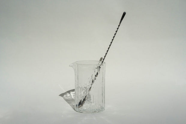 Mixing Glass + Umami Mart Stainless Steel Spoon