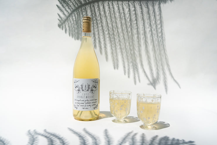 Orange Muscat with Wine Glasses